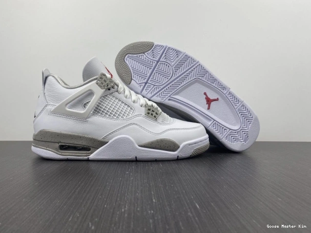 4 Retro Jordan Oreo White (2021) CT8527-100 0708